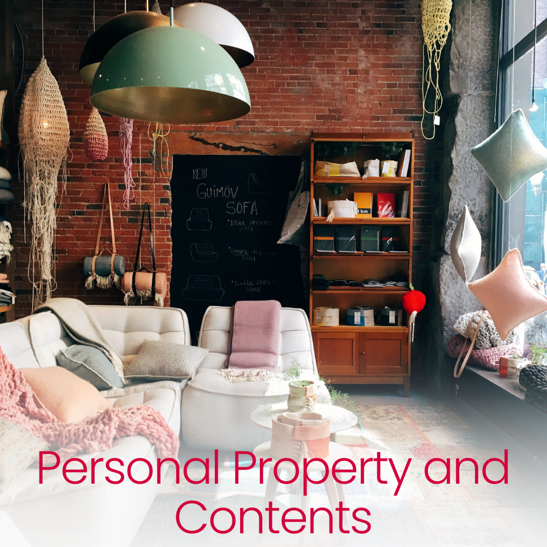 Personal Property and Contents Coverage